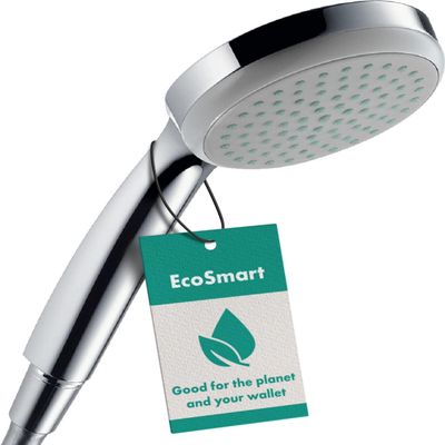 Hansgrohe Croma 100 EcoSmart 28583000 Single-Jet Hand Shower Head Chrome