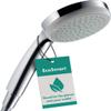 Hansgrohe Croma 100 EcoSmart 28583000 Single-Jet Hand Shower Head Chrome view 1