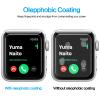 Tourist [3 Pack] Compatible for Apple Watch Tempered Glass Screen Protector 42mm Series 3/2 / 1, 9H Hardness, Anti-Fingerprint, Anti-Bubble Easy Installation [Only Covers The Flat Area (3 Pack) view 4