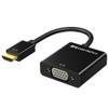 Cable Matters Unidirectional HDMI to VGA Adapter, VGA to HDMI Converter, Black view 1