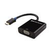 Cable Matters Mini HDMI to VGA Adapter (Mini HDMI to VGA Converter) in Black view 1