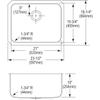 Elkay Lustertone ELUH211510DBG Single Bowl Undermount Stainless Steel Sink Kit view 3