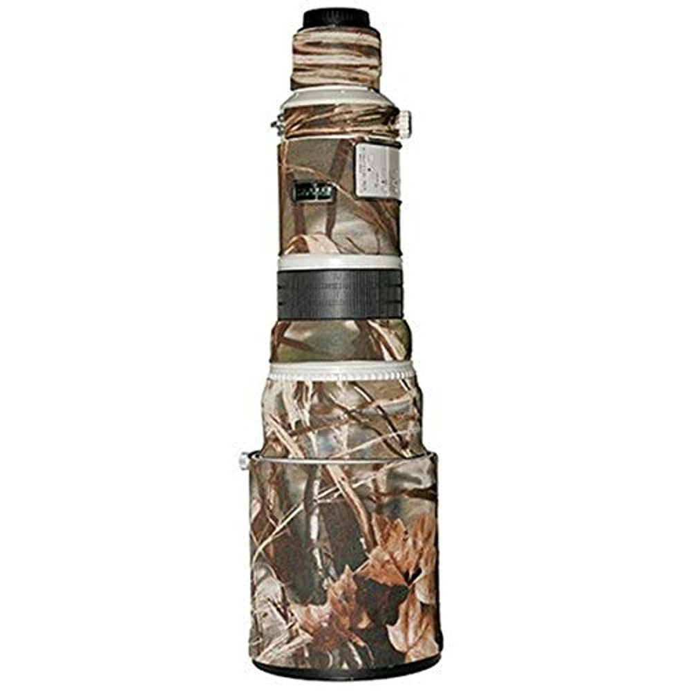 LensCoat Canon 500 Lens Cover (Realtree Max4 HD) camouflage neoprene camera lens protection sleeve LC500M4