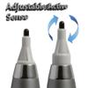 Navitech Grey Fine Point Digital Active Stylus Pen Compatible with Fujitsu Stylistic R726 / Fujitsu Lifebook T936 view 2