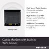 NETGEAR Cable Modem Wi-Fi Router Combo C6250 - Compatible with All Cable Providers Including Xfinity by Comcast, Spectrum, Cox | for Cable Plans Up to 300 Mbps | AC1600 Wi-Fi Speed | DOCSIS 3.0 view 2