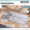 Ruvati 32-in 16-Gauge Stainless Undermount Kitchen Sink - RVM4200 view 3
