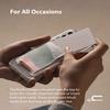 Ringke Slot Card Holder (2 Pack) Designed for Smartphones, Adhesive Stick On Wallet Case Minimalist Slim Hard Premium Credit Card Cash Sleeve - Clear Mist view 2