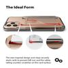 Ringke Slot Card Holder (2 Pack) Designed for Smartphones, Adhesive Stick On Wallet Case Minimalist Slim Hard Premium Credit Card Cash Sleeve - Clear Mist view 4
