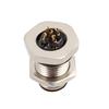 Aexit 5pcs M12Q5J-12A Track Lighting AC250V 4A IP67 Waterproof M12 M/M Connectors Metal Connector view 3