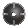Satco 60-675 1-Light Die Cast Mounting Plate; Dark Gray view 1
