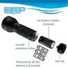 HQRP 390 nM 51 LED Flashlight Blacklight for Hotel Room Inspection, Saliva Sperm Identification, Pet Urine Detection, Scorpion Hunting, Security Control, Leak Detection, etc. view 3