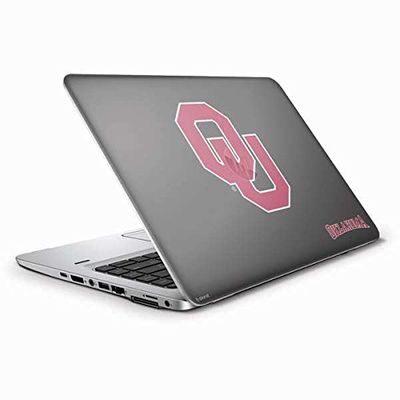 Skinit Decal Laptop Skin Compatible with Elitebook 840 G3 - Officially Licensed College Oklahoma Sooners Black Design