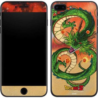 Skinit Decal Phone Skin Compatible with iPhone 8 Plus - Officially Licensed Dragon Ball Z One Wish Shenron Design