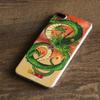 Skinit Decal Phone Skin Compatible with iPhone 8 Plus - Officially Licensed Dragon Ball Z One Wish Shenron Design view 3