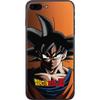 Skinit Decal Phone Skin Compatible with iPhone 8 Plus - Officially Licensed Dragon Ball Z Goku Portrait Design view 1