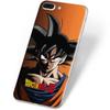 Skinit Decal Phone Skin Compatible with iPhone 8 Plus - Officially Licensed Dragon Ball Z Goku Portrait Design view 3