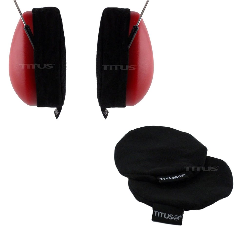 TITUS Earmuff Hygiene Kit & Replacement Parts (1PAIR Sweat Covers)
