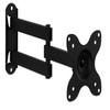 Mount-It! Small TV Monitor Wall Mount Arm | VESA Wall Mount Bracket | Fits 19 20 21 22 23 24 25 26 27 Inch Display Screens | 75 100 VESA and RV Compatible | Tilts and Swivels | Holds up to 40 Pounds view 1