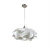 EQLight Cloud 1-Light White Globe Oval Pendant view 1