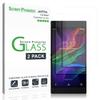 amFilm Glass Screen Protector for Razer Phone 2, Razer Phone (2 Pack) Tempered Glass view 1