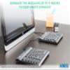 Kinesis Freestyle2 Ergonomic Keyboard w/ V3 Lifters for PC (9" Separation) view 3