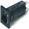 TE Connectivity W28-XQ1A-12 Circuit Breaker; Therm; Push; Cur-Rtg 12A; Snap-In Front Panel; 1 Pole; W28 Series by TE CONNECTIVITY / POTTER & BRUMFIELD view 1