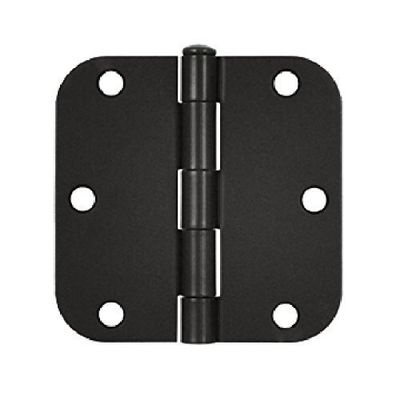 Deltana S35R510B Residential Thickness Steel 3 1/2-Inch x 3 1/2-Inch x 5/8-Inch Radius Hinge by Top Notch Distributors, Inc. (Home Improvement)