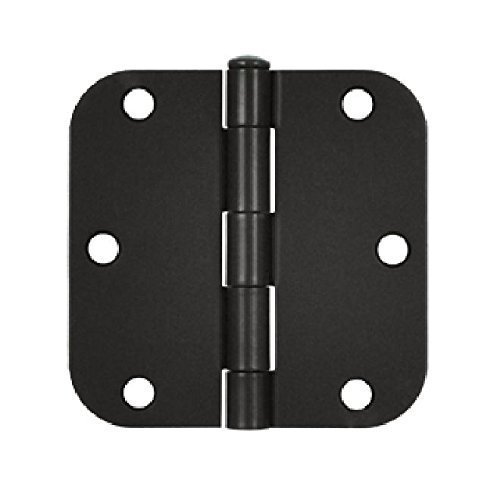 Deltana S35R510B Residential Thickness Steel 3 1/2-Inch x 3 1/2-Inch x 5/8-Inch Radius Hinge by Top Notch Distributors, Inc. (Home Improvement)