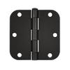 Deltana S35R510B Residential Thickness Steel 3 1/2-Inch x 3 1/2-Inch x 5/8-Inch Radius Hinge by Top Notch Distributors, Inc. (Home Improvement) view 1