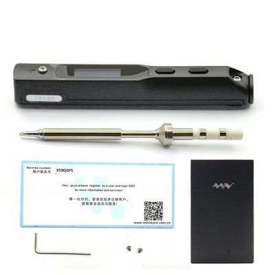 DSO Electric Soldering Iron TS100 Digital OLED Programable Soldering Iron Station Embedded Interface DC 5525 Built-in Acceleration