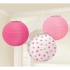Round Paper Lantern-Baby Girl view 1