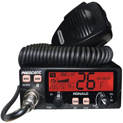 President Ronald 10 Meter Amateur Radio Service 28 to 29.7 MHz