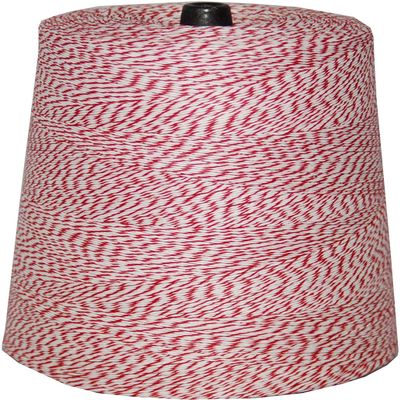 Great White Bakery Twine, Red & White 4-PLY Tying Cake & Pastry Boxes, Baking, Decoration, DIY, Arts and Crafts, Bakers Twine, String, 2lb. cone, 9,600ft., Durable, Variegated, Food Grade, Made in USA