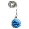 Hammerhead Sharks Swimming in The Ocean Ceiling Fan and Light Pull Chain view 1