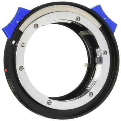 Fotodiox Pro Lens Mount Adapter - Nikon Nikkor F Mount G-Type D/SLR Lens to Canon EOS (EF, EF-S) Mount SLR Camera Body with Built-In Aperture Control Dial Black