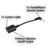 Fotodiox Pro Pre-Trigger Remote Shutter Release Cable to fit Pocket Wizard PocketWizard and Comtpaible with Nikon Pro Series 10-pin Cable Camera Connections view 2