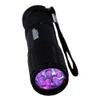 HQRP 365nM 9 LED Flashlight/Blacklight for Criminal Scene Investigation and Forensic Examinations view 2