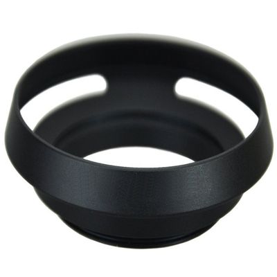 Digital Nc Lens Hood Compatible with Leica D-LUX (Typ 109) + Lens Cap Cover