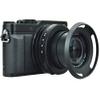 Digital Nc Lens Hood Compatible with Leica D-LUX (Typ 109) + Lens Cap Cover view 2