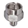 Klein Tools VDV814-610 Coax Adapter-Terminator, Male F, 75 Ohm, 10-Pack view 2