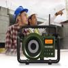 Sangean TB-100 TOUGHBOX FM/AM/Aux Ultra-Rugged Digital Rechargeable Radio, Green view 4
