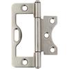 Rockler 3" Non-Mortise Butt Hinges - Heavy-Duty Inset Hinges for Shutters, Cabinets & Interior Doors - Removable Pin, Wrap-Style Support, Multiple Finishes - Easy Installation for Home & DIY Projects view 2