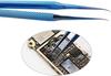 1PC Curved Headed TB-11 Precision Titanium Alloy Tweezers for Mobile Phone iPhone Motherboard Fingerprint Jump Line Wire Repair Microscope Tweezers view 2