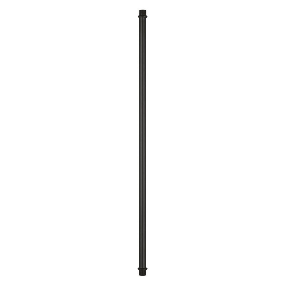 WAC Lighting H-L-J 120V Track 72in Field Cuttable Suspension Rod Extension Used with WAC SK Extension Kit (Sold Separately) for Track Systems in Black