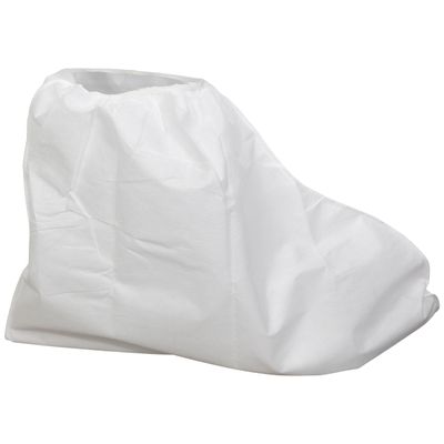 Kleenguard A20 Breathable Particle Protection Boot Covers (36880), Serged Seams, Elastic Opening, 13 Height, One Size, White, 300 / Case