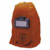 Jackson Safety 860P Lightweight, Leather Welding Helmet, 2" x 4.25" Lift Front, Red-Brown, Universal Size (Pack of 4), 14531 view 1