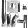 Mr. Heater 4 inch Stainless Steel Horizontal Vent Kit for Big Maxx MHU50 and MHU80 Unit Heaters, One Size, Metal view 1