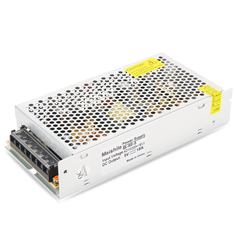 5V 18A 90W LED Driver Switching Power Supply Monitoring power supply Industrial Power Transformer 110/220VAC-DC5V