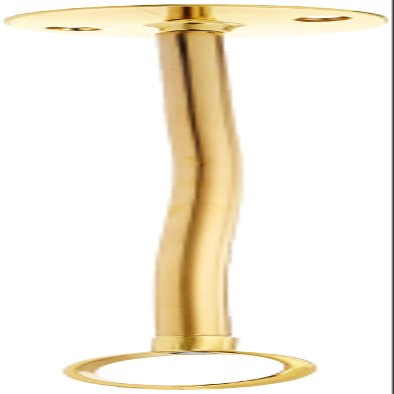 Jaclo 4012-PB Ceiling Support Rod, 12", Polished Brass