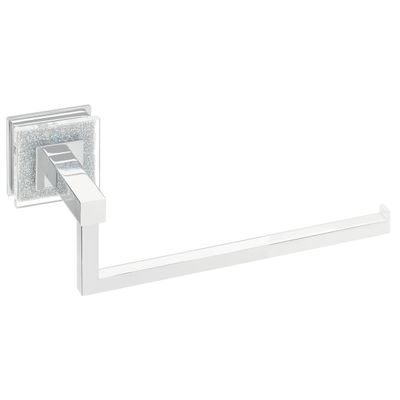 Ruvati RVA5005 Valencia Towel Ring Luxury Bathroom Accessory - Swarovski Crystal and Chrome